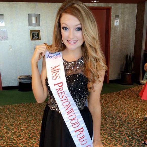 Black Floor Length Beaded Gown - Picture 2 of 2